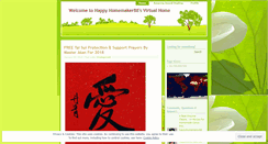Desktop Screenshot of happyhomemaker88.com
